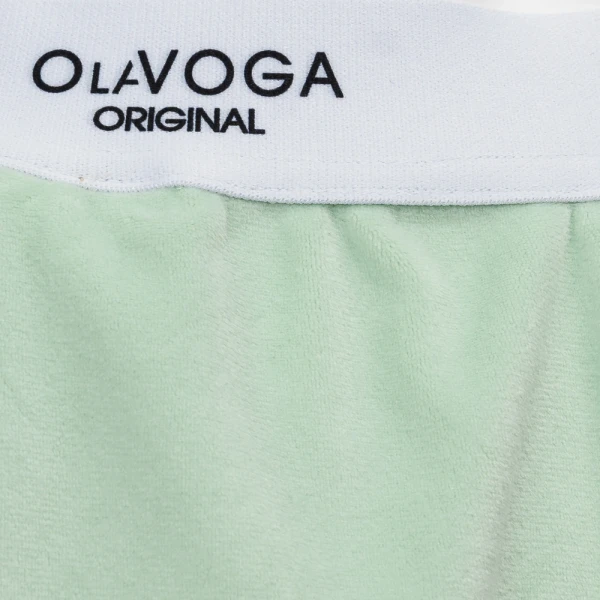 Komplet damski OLAVOGA SIBE 2025 pistacja - maWer Fashion