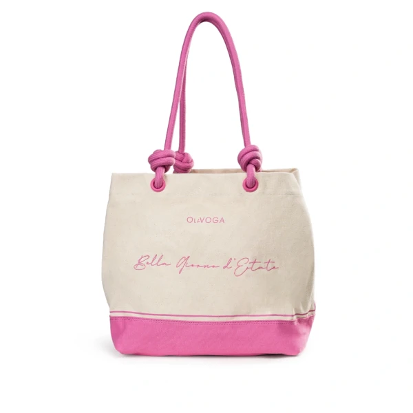 Torba damska OLAVOGA ESTATE 2025 neon pink - maWer Fashion