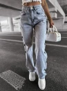 Spodnie damskie OLAVOGA ELIOKIE 2025 szare - maWer Fashion
