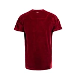 Welurowy komplet męski OLAVOGA NIGHT THREAD 2025 bordo - maWer Fashion