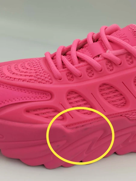 OUTLET Buty damskie sneakersy OLAVOGA ACTIVE 97 2026 fuksja - produkt ze skazą