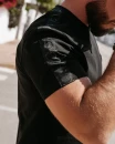 T-shirt męski OLAVOGA VEERS 2026 czarny - maWer Fashion