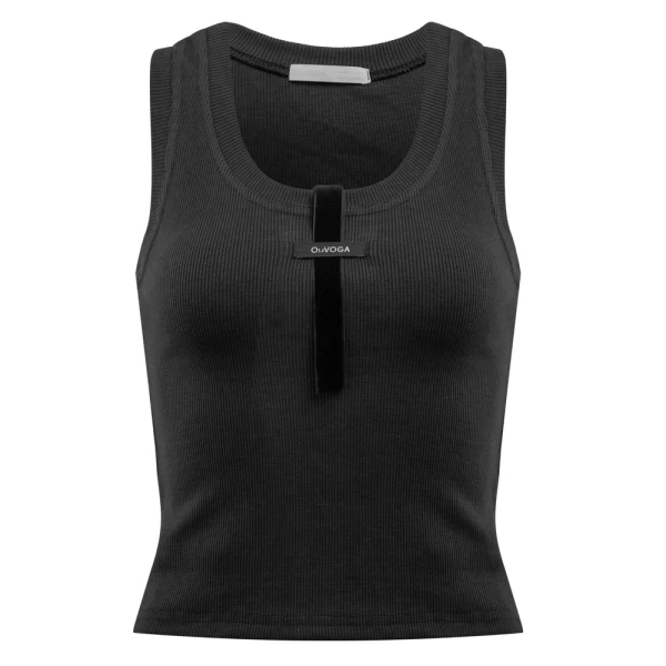 Top damski OLAVOGA ORIANA 2026 czarny - maWer Fashion