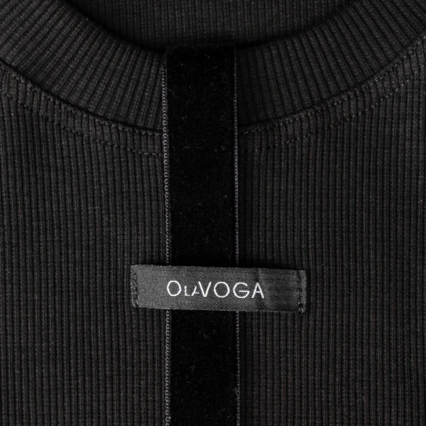 Top damski OLAVOGA ORIANA 2026 czarny - maWer Fashion