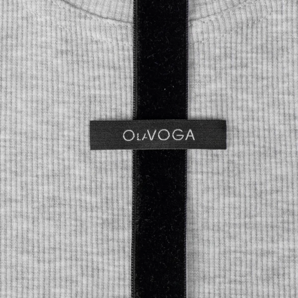 Top damski OLAVOGA ORIANA 2026 szary - maWer Fashion
