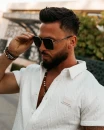 Okulary męskie OLAVOHA HEAVEN 2026 czarne - maWer Fashion