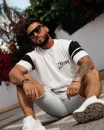 T-shirt męski OLAVOGA VALDORIN 2026 ecru - maWer Fashion