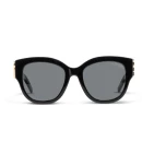 Okulary damskie OLAVOGA OPULENZA 2026 czarne - maWer Fashion