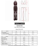 Komplet damski OLAVOGA MATERIA 2026 czarny - maWer Fashion