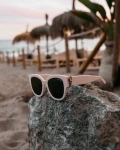 Okulary damskie OLAVOGA OPULENZA 2026 beż - maWer Fashion