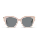 Okulary damskie OLAVOGA OPULENZA 2026 beż - maWer Fashion