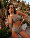 Kostium kąpielowy damski OLAVOGA DILME 2026 khaki - maWer Fashion