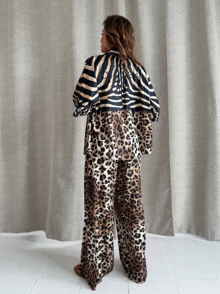 Komplet damski OLAVOGA PANDORA 2026 print - maWer Fashion