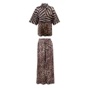 Komplet damski OLAVOGA PANDORA 2026 print - maWer Fashion