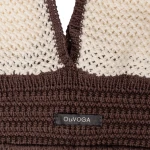 Komplet damski OLAVOGA SOLO 2026 brąz - maWer Fashion