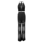 Komplet damski OLAVOGA MATERIA 2026 czarny - maWer Fashion