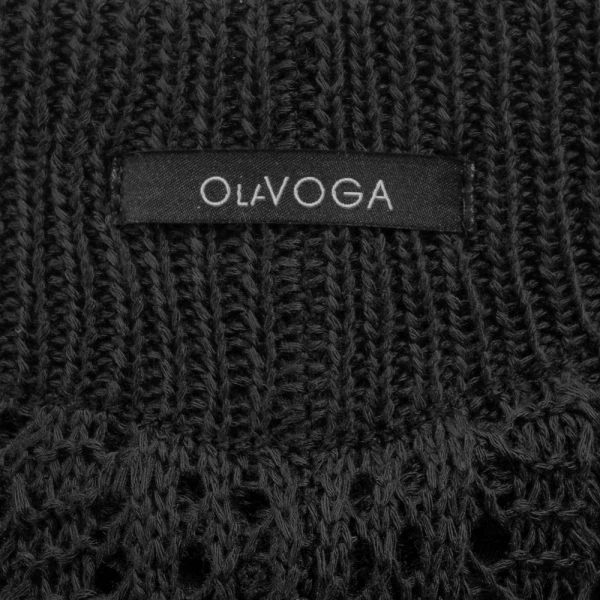 Komplet damski OLAVOGA MATERIA 2026 czarny - maWer Fashion
