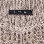 Komplet damski OLAVOGA MATERIA 2026 beż - maWer Fashion