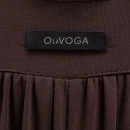 Kombinezon damski OLAVOGA NEXA 2026 czekoladowy brąz - maWerFashion