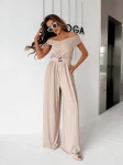Kombinezon damski OLAVOGA NEXA 2026 latte - maWerFashion