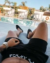 Klapki męskie OLAVOGA LAVITS 2026 czarne - maWer Fashion