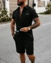 Komplet męski OLAVOGA BANDI 2026 czarny - maWer Fashion