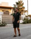 Komplet męski OLAVOGA BANDI 2026 czarny - maWer Fashion