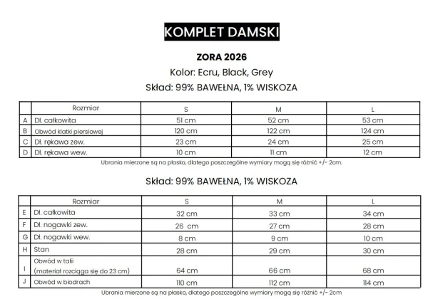 Komplet damski OLAVOGA ZORA 2026 - maWer Fashion