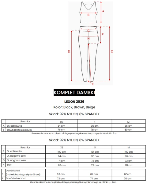 Komplet damski OLAVOGA LEXON 2026  - maWer Fashion