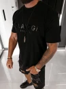T-shirt męski OLAVOGA BOHO 2026  czarny - mawershop