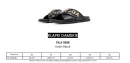 Klapki damskie OLAVOGA TILLY 2026 czarne - maWer Fashion