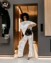 Komplet damski OLAVOGA MORIX 2026 ecru - maWer Fashion