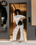 Komplet damski OLAVOGA MORIX 2026 ecru - maWer Fashion