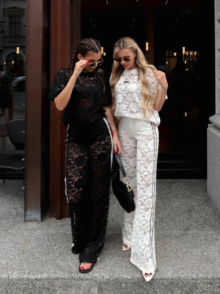 Komplet damski OLAVOGA MORIX 2026 ecru - maWer Fashion
