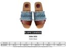 Klapki damskie OLAVOGA SORA 2026 niebieskie - maWer Fashion