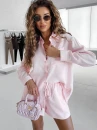 Komplet damski OLAVOGA AURORA 2026 pudrowy róż - maWer Fashion