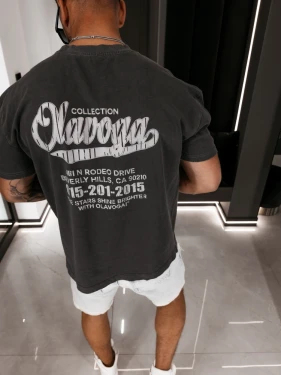 T-shirt męski OLAVOGA BEVERLY 2026 szary