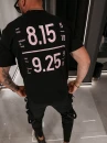 T-shirt męski OLAVOGA VESPAR 2026 czarny - maWer Fashion