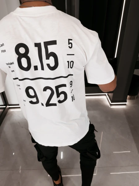 T-shirt męski OLAVOGA VESPAR 2026 ecru - maWer Fashion