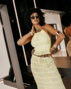Komplet damski OLAVOGA ANITTA 2026 żółty - maWer Fashion