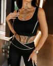 Komplet damski OLAVOGA DRAEL 2026 czarny - maWer Fashion