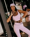 Komplet damski OLAVOGA DRAEL 2026 róż - maWer Fashion