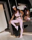 Komplet damski OLAVOGA DRAEL 2026 róż - maWer Fashion