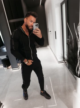 Komplet męski OLAVOGA ELEGANT MEN 2026 czarny