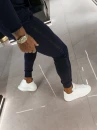 Komplet męski OLAVOGA LONG LOGO 2026 granatowy - maWer Fashion
