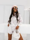 Komplet damski OLAVOGA MILORA 2026 floral pink - maWer Fashion