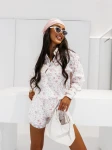 Komplet damski OLAVOGA MILORA 2026 floral pink - maWer Fashion