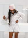Komplet damski OLAVOGA MILORA 2026 floral pink - maWer Fashion