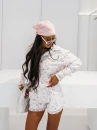 Komplet damski OLAVOGA MILORA 2026 floral pink - maWer Fashion