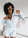 Komplet damski OLAVOGA MILORA 2026 blue garden - maWer Fashion